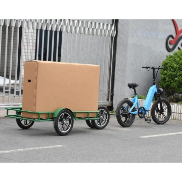 350kg Heavy Duty Steel Frame Bicycle Wagon Trailer with 16\" Wheels and Quick Coupling System