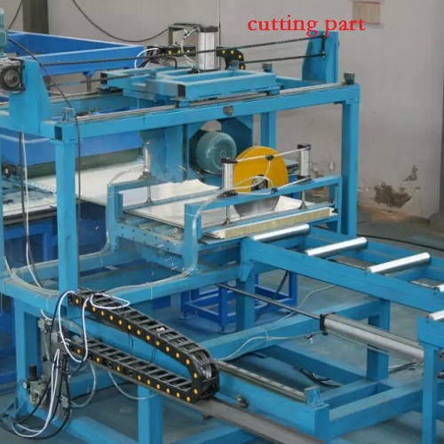 roof wall sandwich panel machine