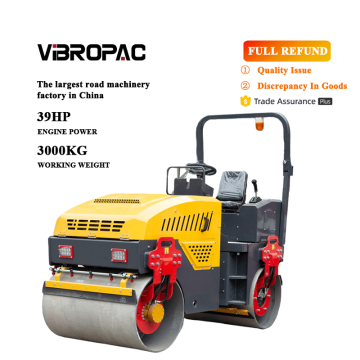 3 tons full hydraulic roller