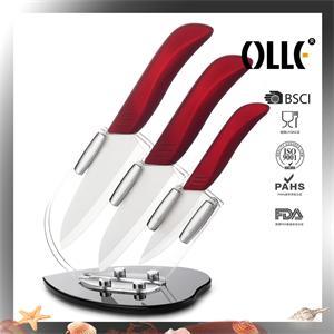 3pcs Ceramic Kitchen Knife Set