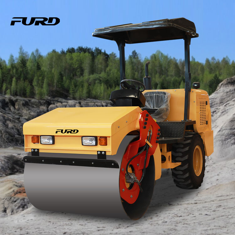 Road Construction Machinery 3.5Ton Hydraulic Single Drum Smooth Roller Compactor