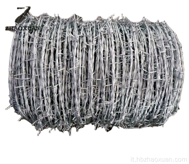 Bobina a filo spinato zincato in vendita