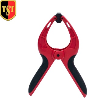 Double Color TPR Handle Photon Studio Holder Wood Working Plastic Spring Clamp