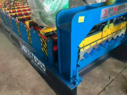 DIXIN Corrugated roofing roll forming machine
