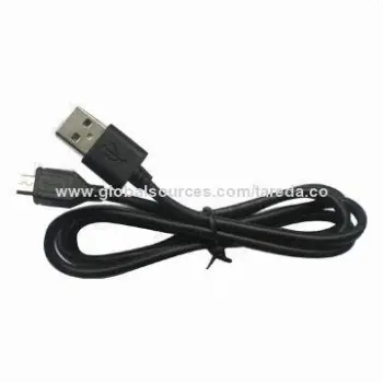 USB AM to Micro USB 5P Cable with Silver or Gold Pin, OEM/ODM Orders Welcomed