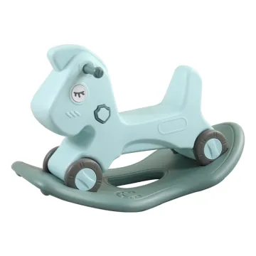 Baby Riding Toy: Plastic Rocking Horse with Kids Animal Design