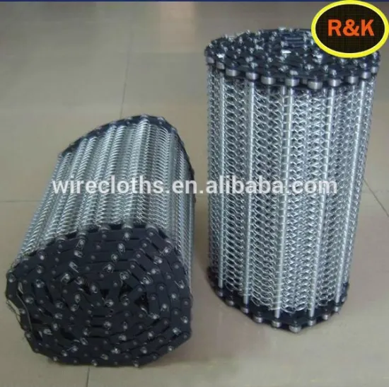 stainless steel mesh belt conveyor system factory