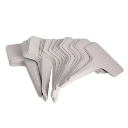 100pcs 6 x10cm Plastic Plant T-type Pot Tags Markers Nursery Trays Garden Stake Labels
