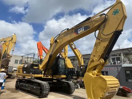 Slightly Used Caterpillar 336D Tracked Excavator in Excellent Condition for Mining Projects