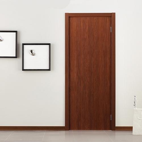 Interior flush flat oak modern oak door