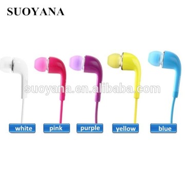 2016 metal super bass stereo earphones,wired stereo headset genuine wired earpiece