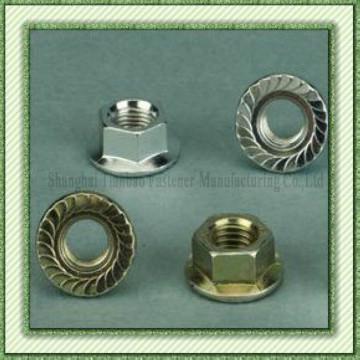 HOT SALE HEX SERRATED FLANGE NUTS FASTENER