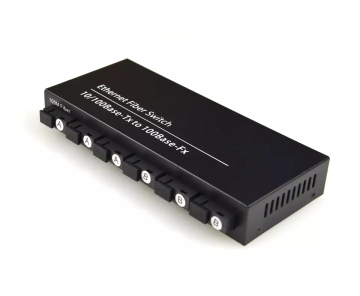 1-6 Port 10/100/1000m PoE w PCB Out Out z 2 porty światłowodowe RJ45 i 6
