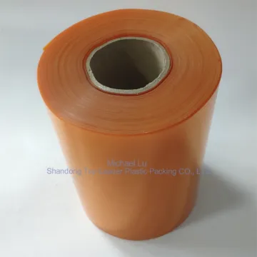 transparent orange color rigid pvc film for thermoforming