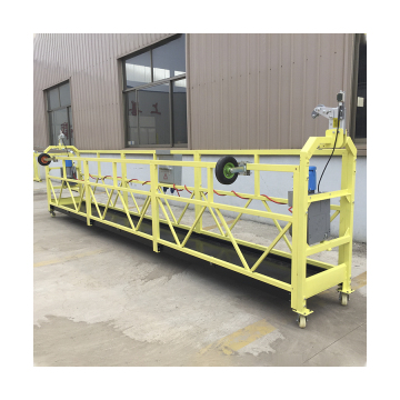 China Electric Power Wire Rope Scaffolding Construction Lift Aerial Work Platform ZLP630 ZLP800 Suspended Platform