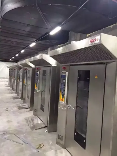 32trays Electric Rack Oven Bread Making Machinery