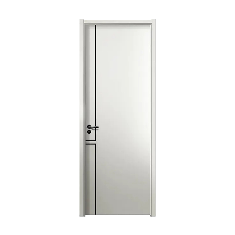 White Color Interior WPC Doors