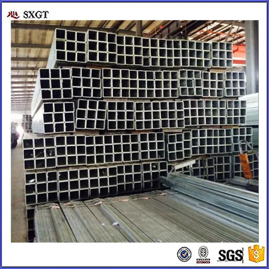 rectangular or square black steel pipe ASTM GB standard