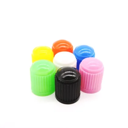Colorful Plastic Tire Valve Covers