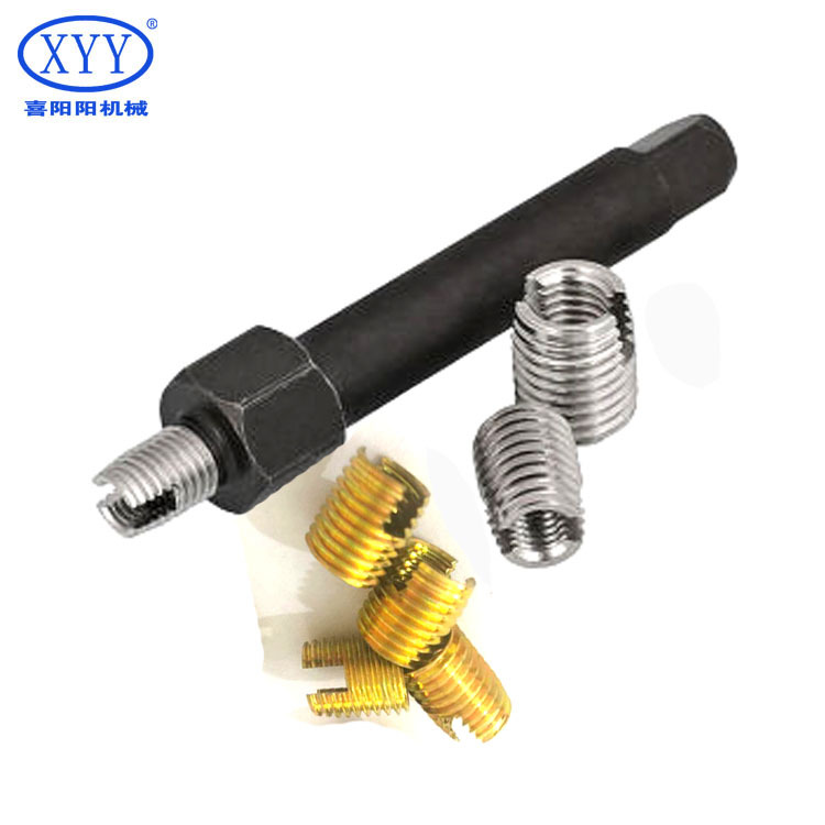 302 slotted type wire thread repair insert M8*1.25-M12*1.5-15MM
