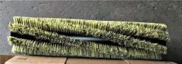 Tufted cylindrical spiral brush