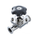 Sanitary Diaphragm Valves in Stainless Steel: Sizes DN15, DN20, DN25, DN50 - Ideal for Beer and Dairy Products