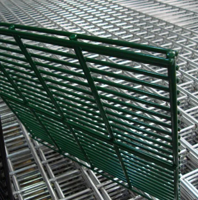 Ventas de fábrica Galvanized Decorative Barato Soldado Doble Iron Fencing de malla de malla de alambre