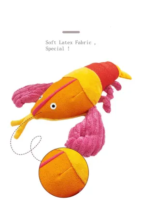 Plush Lobster Cat & Dog Toy
