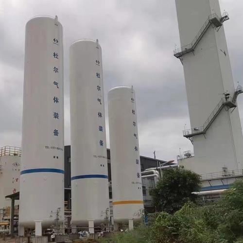 ปรับแต่ง 30m3 LOX/LON/LAR Cryogenic Liquid Storage Tank