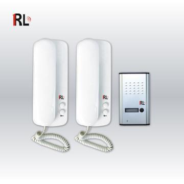 Audio Door Phone, intercom, audio door entry, 2 indoor unit, 1 outdoor