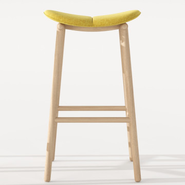 Beverage Shop Music Bar Stool Common Beverage Shop Music Wooden Bar Stool Supplier