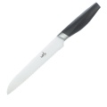 Bolster black handle Bread Knife