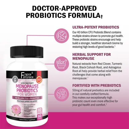 Probiotics supplement Support nutrient absorption for women