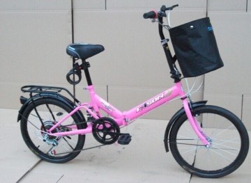 20" Pink Color Folding Bike (AFT-FB-001)