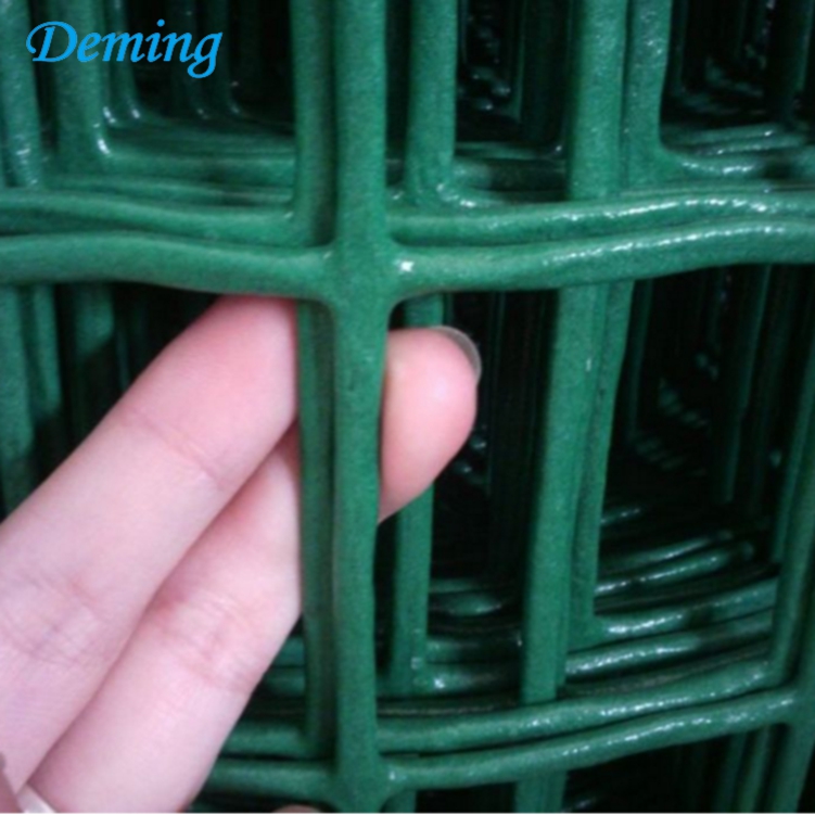 Factory PVC Coated Green Euro Garden Fence