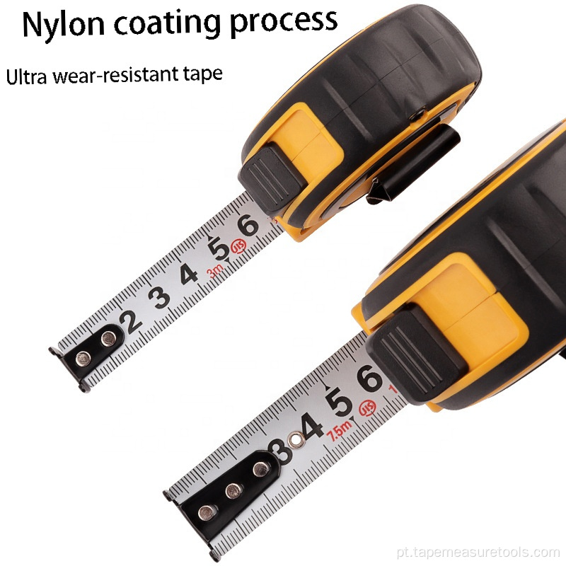 fita métrica de aço inoxidável de escala dupla com MOQ