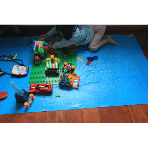 Blue Breathable Baby Floor Protection Rug