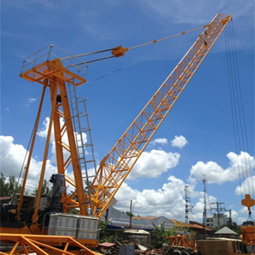 Construction de la plus haute construction de la grue de toiture WD60