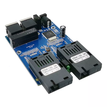 Gigabit 10/100/1000M Single Fiber SC RJ45 Optical Media Converter