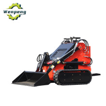 Crawler 300kg Mini Skid Steer Loader For Snow Removal