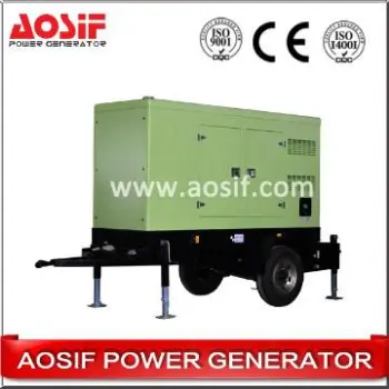 AOSIF electrical mobile generator set with trailers
