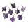 Amethyst Merkaba Star Pendants for Necklace Jewelry