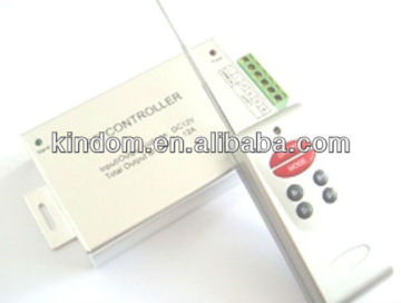 Manual 6 Keys Aluminium RF Led RGB Controller