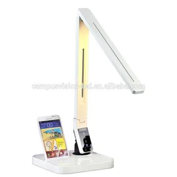 Fashionable Electronic products SAMSUNG docking station LED study reading lamp with 9steps dimming/4color temperatures/USB port