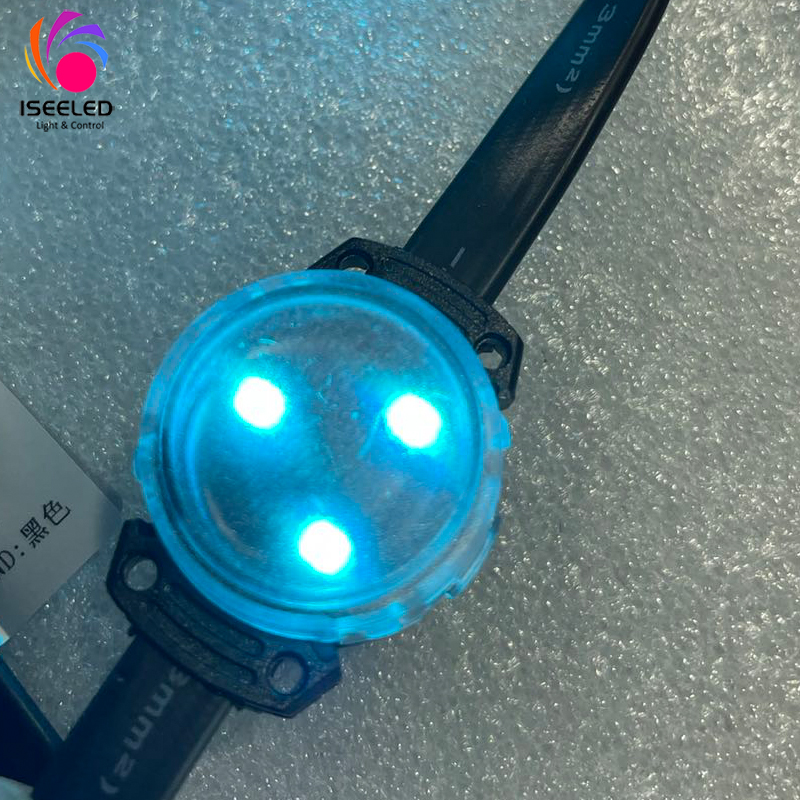 DMX512 Ծրագրավորվող գունագեղ LED Dot լարային լույս