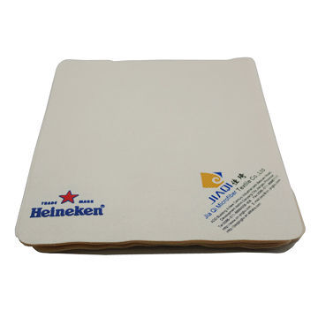 Laptop screen cleaning cloth with silkscreen printing