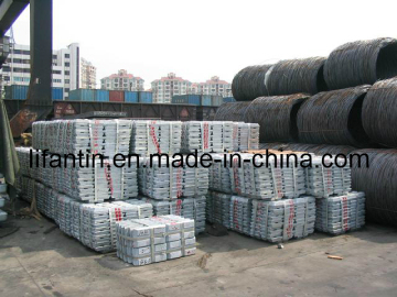 Supllr Pure Zinc Ingot 99.995%