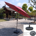 Bases de guarda-chuva de pátio para jardim externo
