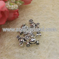 15 * 12MM Mặt dây chuyền bướm bạc Tây Tạng cổ Charms