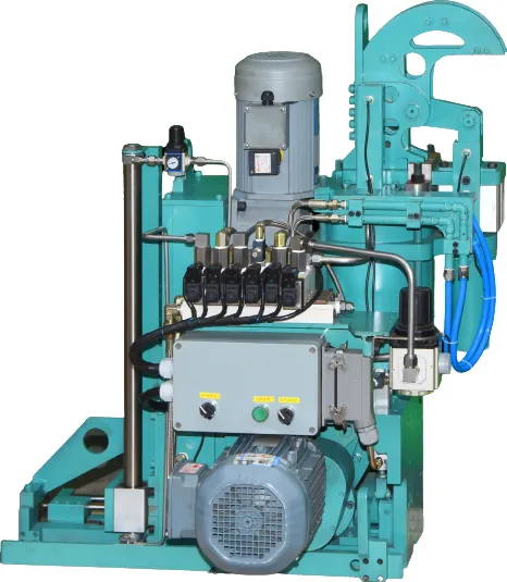 Fully automatic steel belt strapping machine head